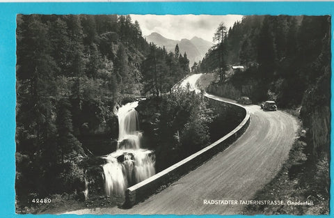 AK Radstädter Tauernstrasse. Gnadenfall.