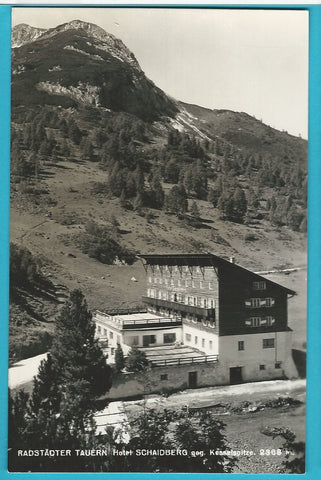 AK Radstädter Tauern. Hotel Schaidberg.
