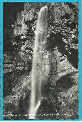 AK Radstädter Tauernpass. Johannesfall. (1956)