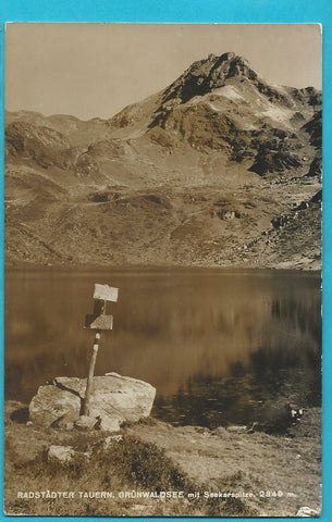 AK Radstädter Tauern. Grünwaldsee.