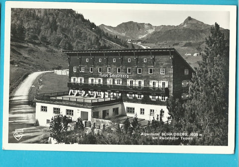 AK Alpenhotel Schaidberg am Radstädter Tauern.