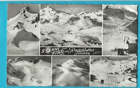 AK Sonne und Firn am Radstädter Tauern.