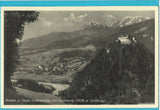 AK Werfen und Veste Hohenwerfen mit Hochkönig.