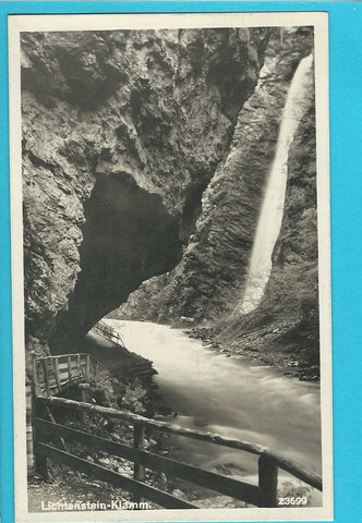 AK Liechtenstein-Klamm. (1927)