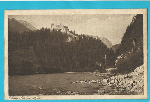 AK Burg Hohenwerfen.