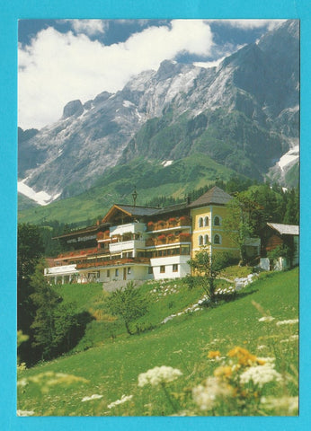 AK Mühlbach am Hochkönig. Hotel Bergheimat. Familie Plenk und Kögl.