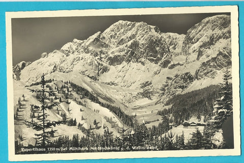 AK Rupertihaus bei Mühlbach am Hochkönig.