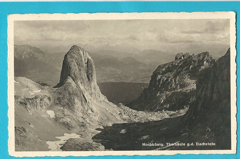 AK Hochkönig. Thorsäule. (1937)