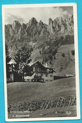 AK Arthurhaus und Mandlwand.