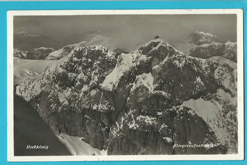 AK Hochkönig. Fliegeraufnahme.