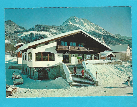AK Kleinarl. Cafe Annemarie. Annemarie Moser-Pröll.