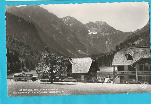 AK Jägersee im Kleinarltal mit Rothorn u. Gamskarspitze.