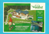 Werbe-AK Grossarl 272. Hotel Waldhof Familie Prommegger.