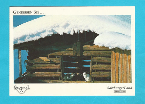Werbe-AK Grossarltal.
