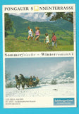 Werbe-AK Pongauer Sonnenterrasse. Goldegg am See. St. Veit. Schwarzach.