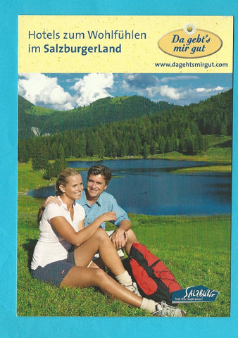 Werbe-AK Salzburger Land. Markt 1. Schwarzach.