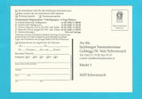 Werbe-AK Salzburger Sonnenterrasse Goldegg/St. Veit/Schwarzach. Markt 1. Schwarzach.