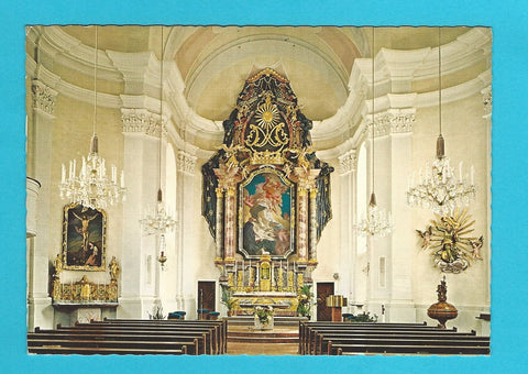 AK Schwarzach. Pfarrkirche zur Unbefleckten Empfängnis.