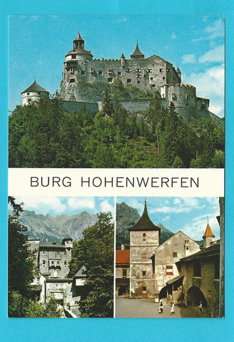 AK Burg Hohenwerfen.