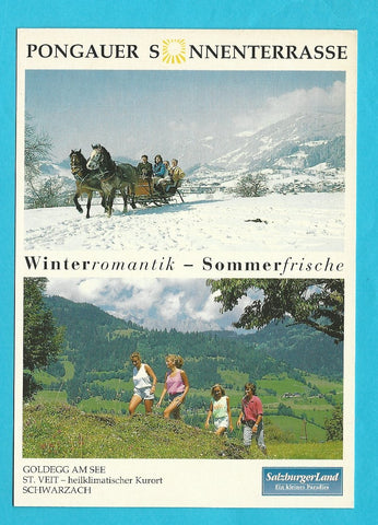 Werbe-AK St. Veit-Schwarzach.