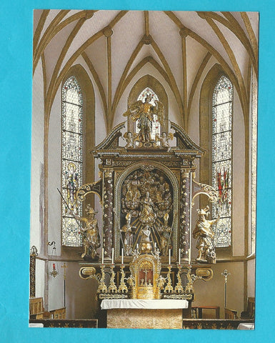 AK St. Veit im Pongau. Pfarrkirche zum hl. Vitus. Hochaltar.