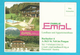 AK Werbe-AK St. Veit im Pongau. Familie Empl Landhaus und Appartementhaus. Buchacker 4.