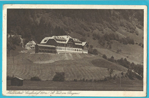 AK St. Veit im Pongau. Heilanstalt Grafenhof.
