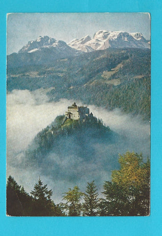 AK Burg Hohenwerfen mit Hochkönig.