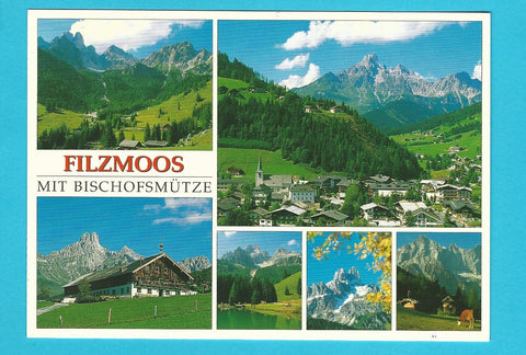 AK Filzmoos mit Bischofsmütze.