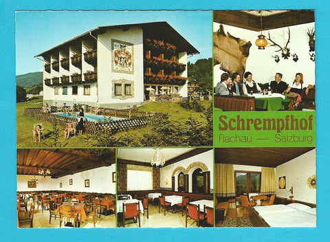 AK Flachau. Schrempfhof. Familie Oberreiter. Feuersang 16.