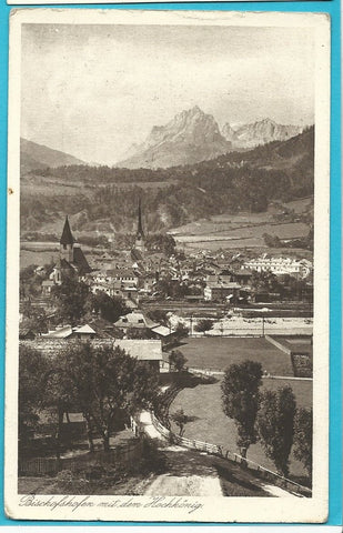 AK Bischofshofen mit dem Hochkönig.