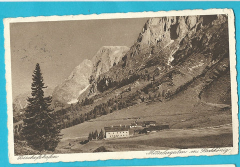AK Bischofshofen. Mitterbergalm m. Hochkönig.