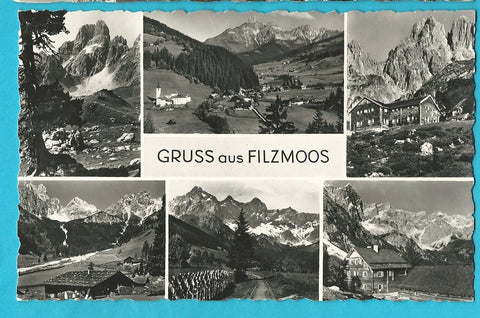 AK Gruss aus Filzmoos. (1956)