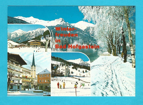 AK Winterfreuden in Bad Hofgastein.