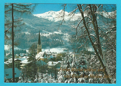 AK Bad Hofgastein. Frohe Weihnachten...