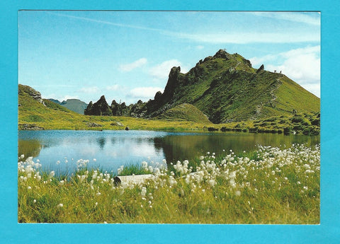 AK Bad Hofgastein. Bergsee auf der Schloßalm.