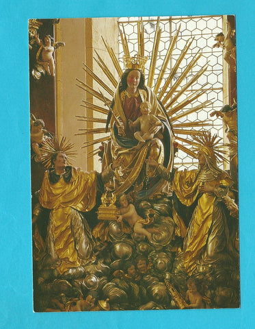 AK Bad Hofgastein. Inneres der Pfarrkirche. Madonna.