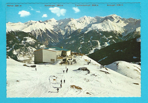 AK Schloßalmbahn-Bergstation. Kleine Scharte. Bad Hofgastein.
