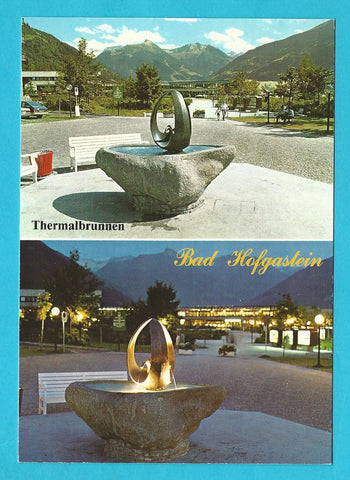 AK Bad Hofgastein. Elisabeth Hampl Brunnen.