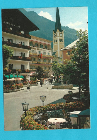 AK Bad Hofgastein. Kaiser-Franz-Platz.