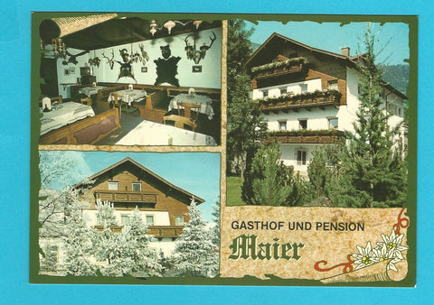 AK Bad Hofgastein. Gasthof und Pension Maier.