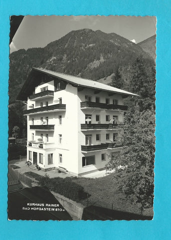 AK Bad Hofgastein. Kurhaus Rainer.