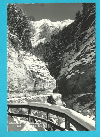 AK Bad Hofgastein. Höhenweg Schlucht.