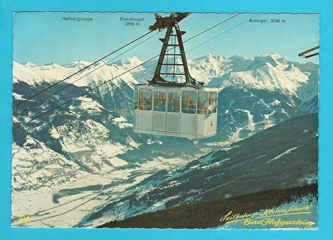 AK Bad Hofgastein. Seilbahn zur Kleinen Scharte.
