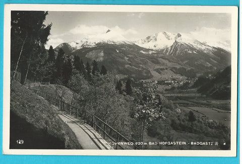 AK Bad Hofgastein. Höhenweg. (1953)