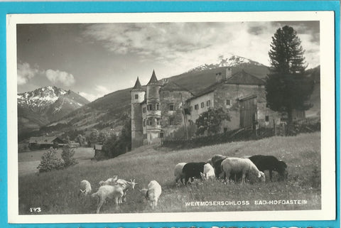 AK Bad Hofgastein. Weitmoserschloss. (1950)