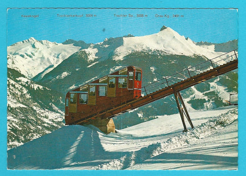 AK Bad Hofgastein. Standseilbahn zum Kitzstein.