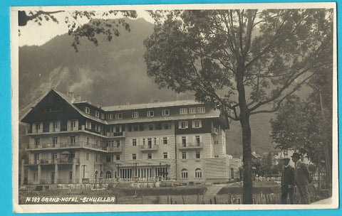 AK Bad Hofgastein. Grand Hotel Schueller (1927)