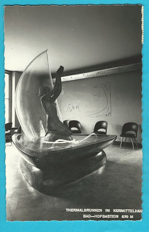 AK Bad Hofgastein. Thermalbrunnen im Kurmittelhaus.