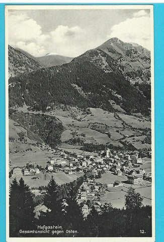 AK Bad Hofgastein. Gesamtansicht gegen Osten.